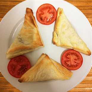 Tiropitakia - Spanakopitakia